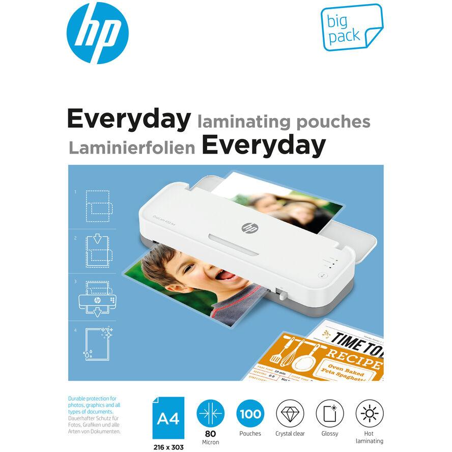 HP Laminierfolien Everyday A4 80 Micron 100x (9154)