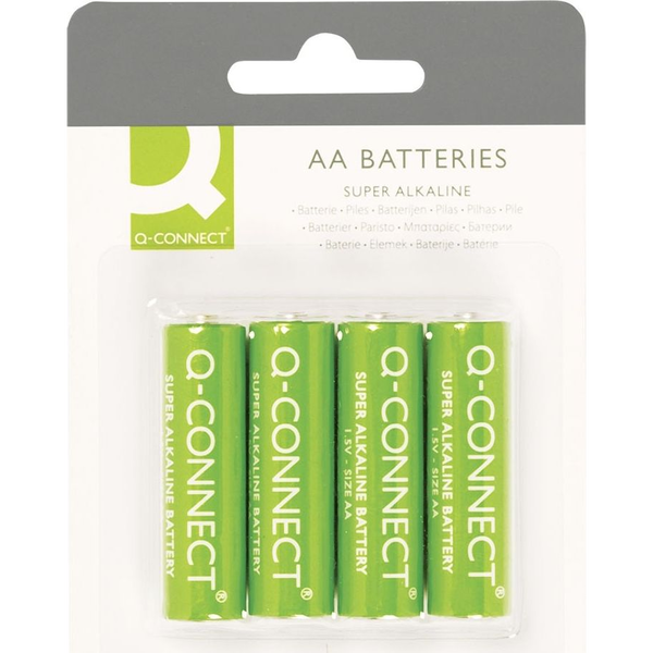 Pila Q-connect Alcalina Aa -blister Con 4 Pilas