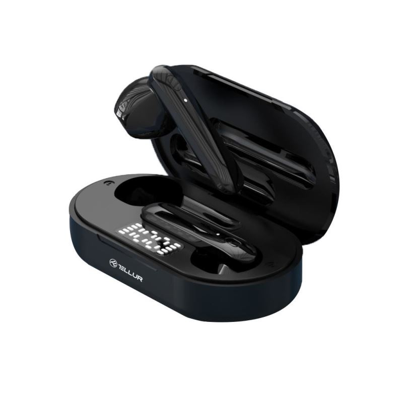 Слушалки Tellur Flip — TLL511401, черни