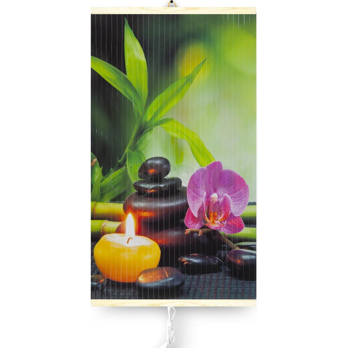 Dekoratív elektromos infravörös fűtőpanel TRIO 430W, vibrációs aromaterápia, 100 x 57 cm (CEN-70151)