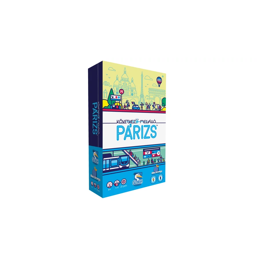 Gém Klub Következő megálló: Párizs családi „válassz és írj