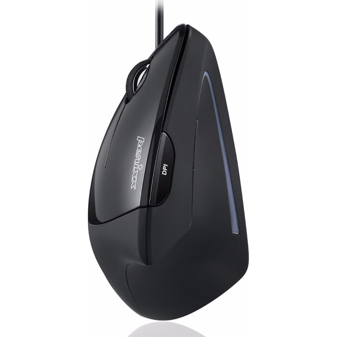 Perixx Perimice-513L Ergonomikus Balkezes Egér USB 5 Gomb 2000 DPI (11516)