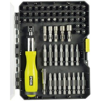 Ryobi 59 darabos csavarozó bit készlet - RAK59SD (5132002251)