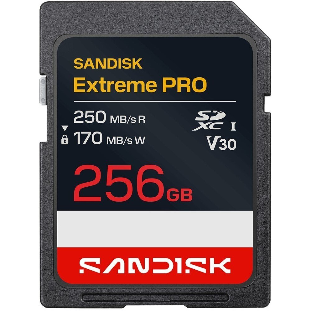 Карта памет SanDisk Extreme PRO SDXC 256 GB — SDSDXXJ-256G-GSCIN