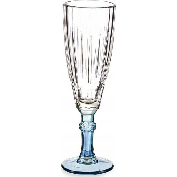 Copa De Champán Exotic Cristal Azul (170 Ml)