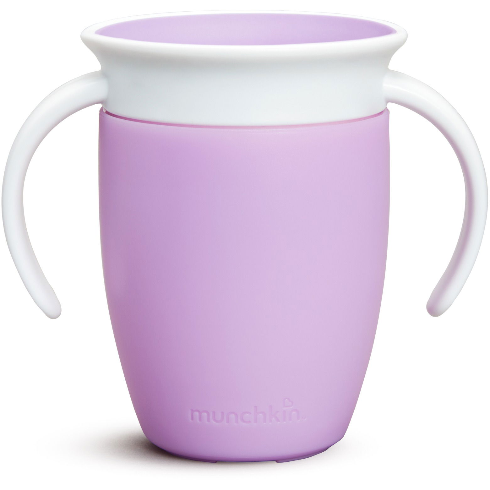 Munchkin 360° Junior szivárgásmentes füles bögre 207 ml lila (5019090516211)