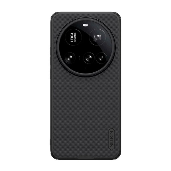 Nillkin SUPER FROSTED PRO MAGNETIC műanyag telefonvédő (mágneses, ütésállóság, gumírozott) FEKETE Xiaomi 15 Ultra (GP-168963)