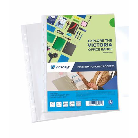 Victoria Genotherm, lefűzhető, A4, 80 mikron, narancsos felület,  (IDGL80)