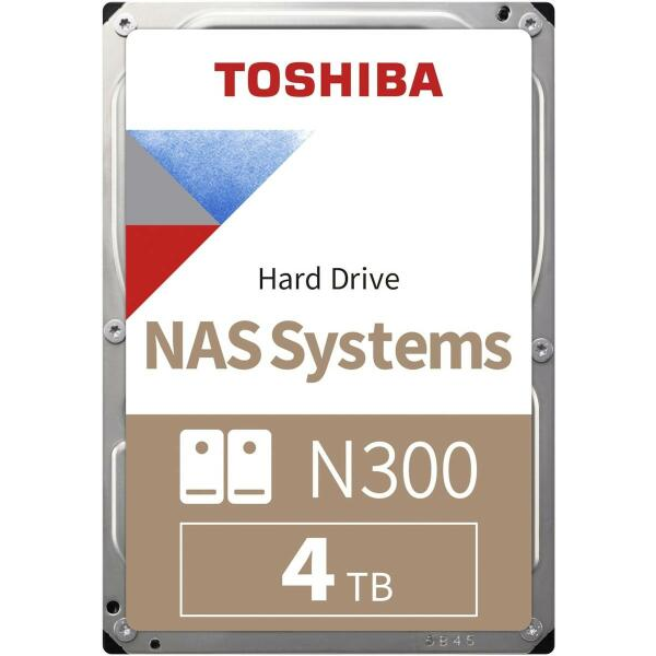 Toshiba N300 3.5" 4TB 7200rpm 256MB SATAIII