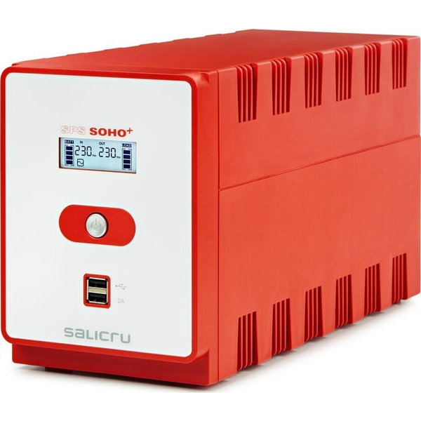Salicru 647CA000011 UPS-enhed Interaktivt indgangsstik 1,6 kVA 960 W 5 AC stikkontakt(er)