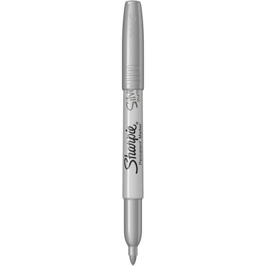 Sharpie Metallic Marker 1.4mm silber 12 Stück in Schachtel (1891063) (1891063)