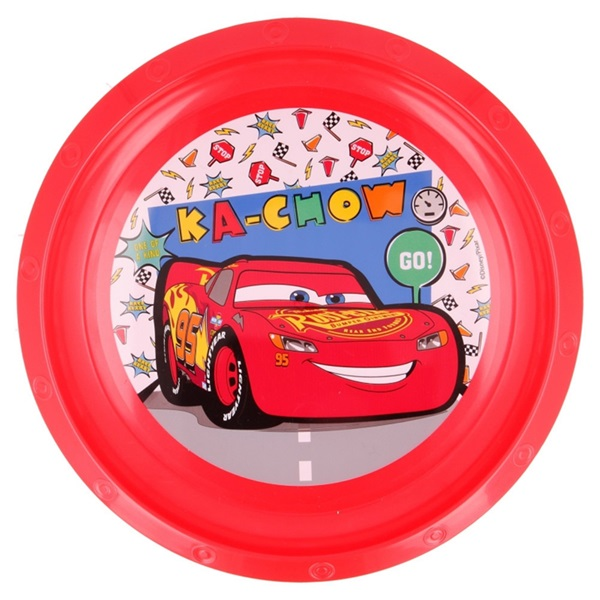 IRIS CARS RACE Disney műanyag lapostányér (674144)