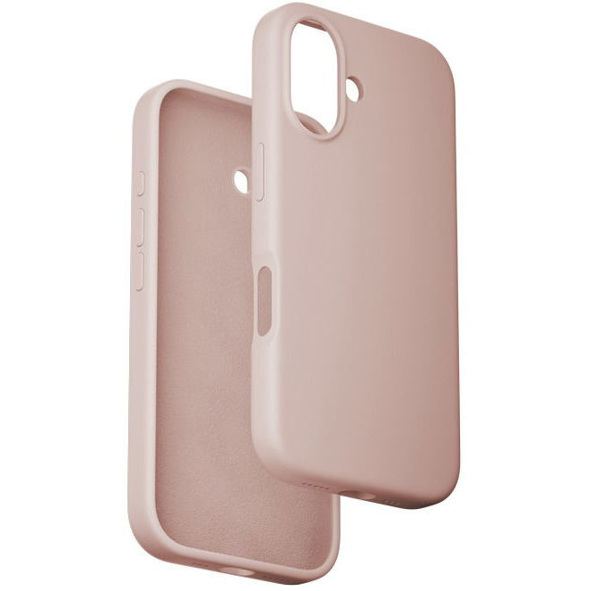 Vention iPhone 16 Liquid szilikon MagSafe tok - Dusty Pink (KUHP0-10)