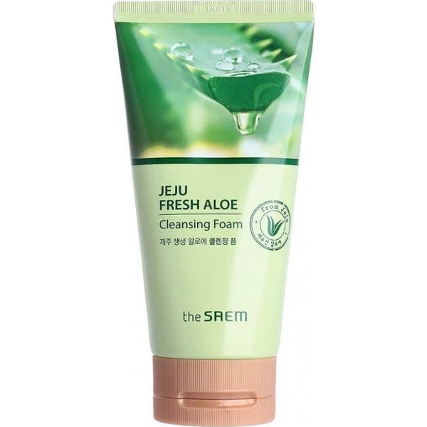  theSaem Jeju Fresh Aloe Pianka oczyszczająca do twarzy 150ml