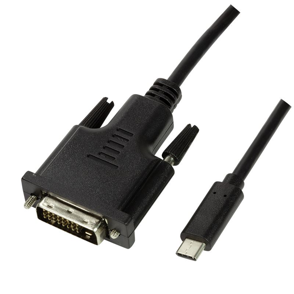 Kábel kábel LogiLink USB-C - DVI 1,8m