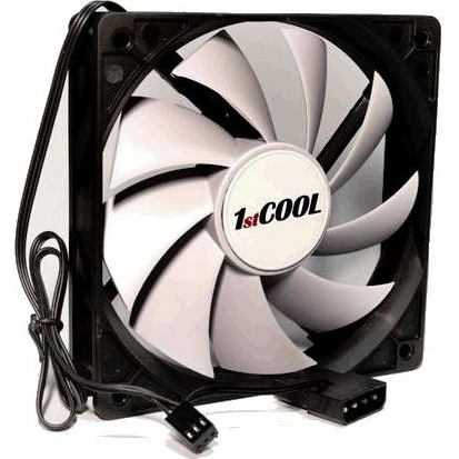 1STCOOL Silent 120mm (F12-BLACK-WHITE)