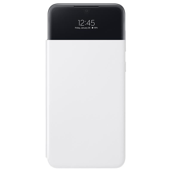 Samsung Galaxy A33 5G Smart S View Wallet tok fehér (EF-EA336PWEGEE)