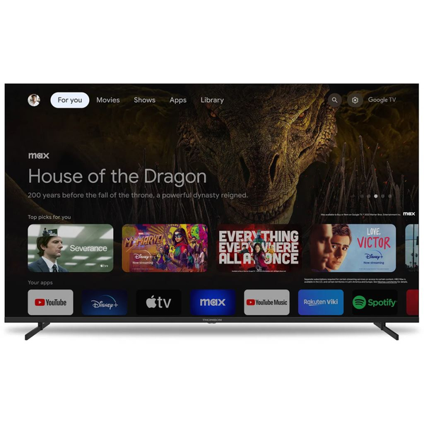 65QG4S14 (164 cm (65 Zoll), dunkelgrau, UltraHD/4K, Google TV, Triple-Tuner, HDR)