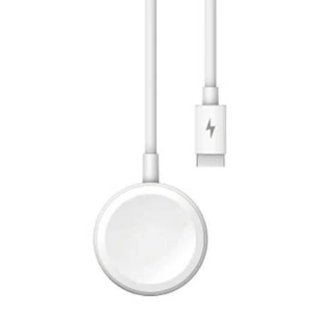 Joyroom S-IW002S 2az1-ben Apple Watch indukciós töltő 1.5m fehér (S-IW002S)