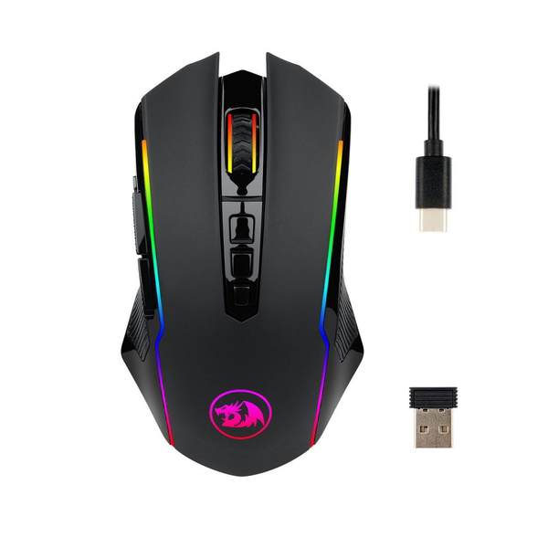 Redragon Ranger M910-KS Wireless Gaming Egér 8000 DPI - Fekete