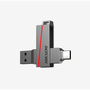Hiksemi E307C U3 USB 3.2/Type-C 32GB Pendrive - Szürke