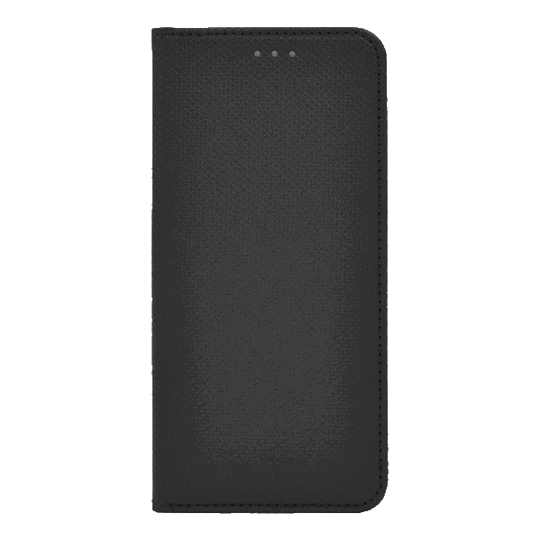Tok álló, bőr hatású (FLIP, oldalra nyíló, asztali tartó funkció, rombusz minta) FEKETE [Huawei P40] (5996457954292)