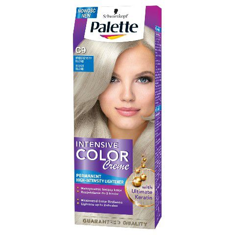 SCHWARZKOPF PALETTE Intensive Color Cream 9,5-1 (C9) Ezüstszőke (68197197)