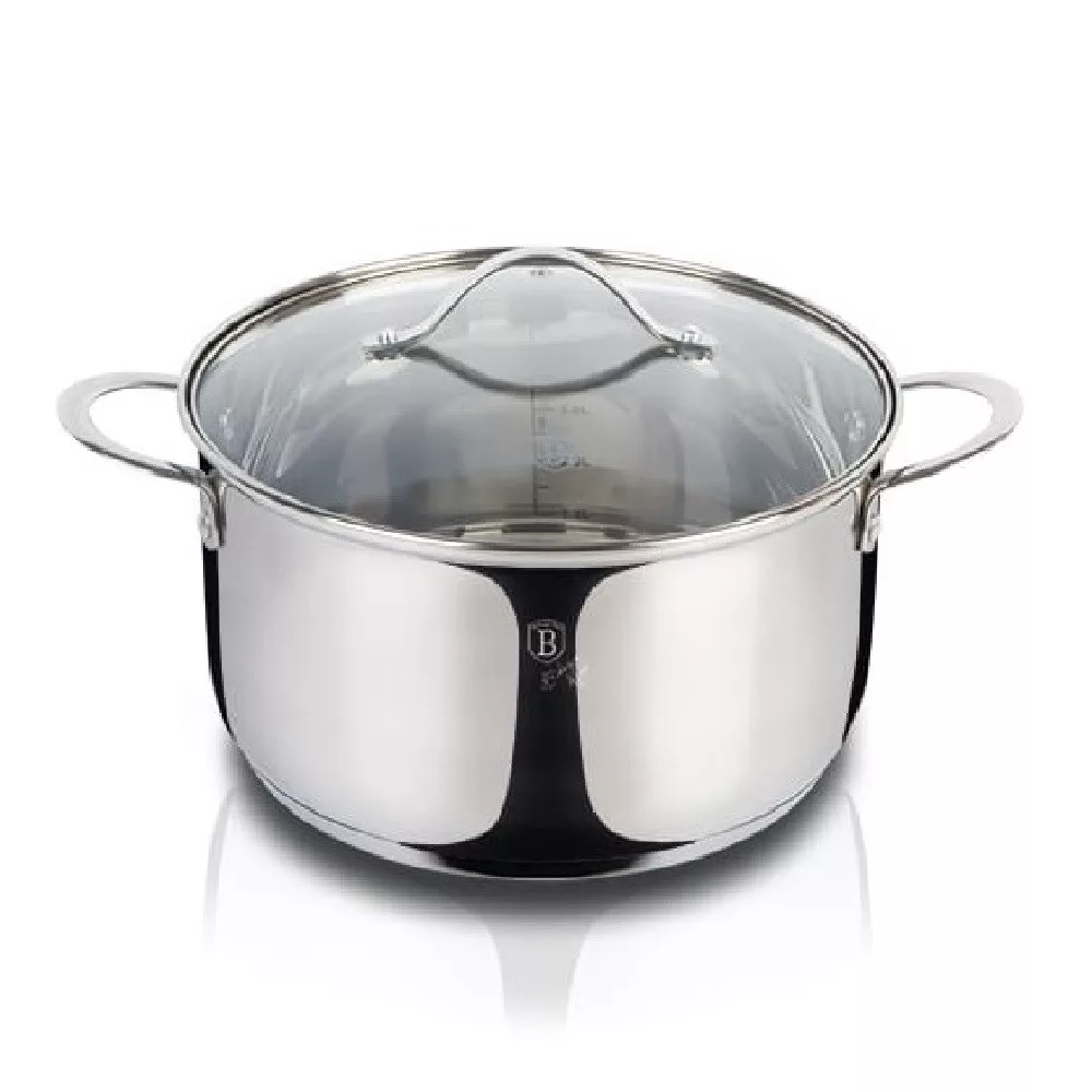 Berlinger Haus BH/6583 Fazék fedővel Ø 24cm 7,5L - Ezüst