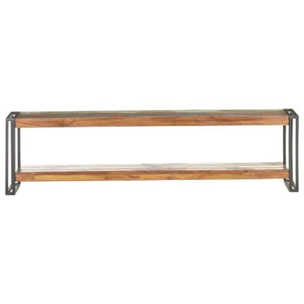 tömör újrahasznosított fa TV-szekrény 150 x 30 x 40 cm (320793)