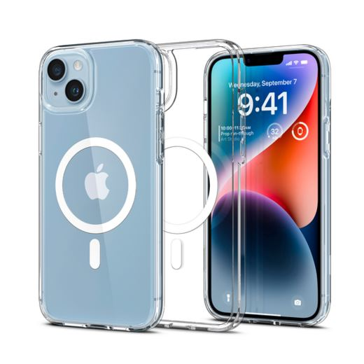 Phoner Apple iPhone 14 Plus Magsafe szilikon tok átlátszó (71762) (PH71762)