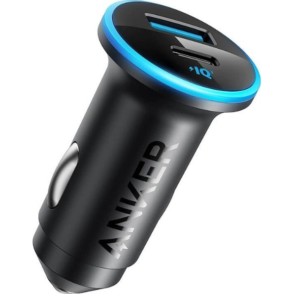 Anker A2735G11 mobiltelefon töltő Fejhallgató, Okostelefon, Táblagép, Univerzális Fekete Szivargyújtó Automatikus