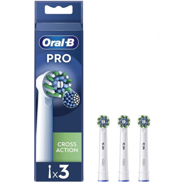 Oral-B Pro  BRAEB50_3FFS børstehoved til elektrisk tandbørste 3 stk Sort