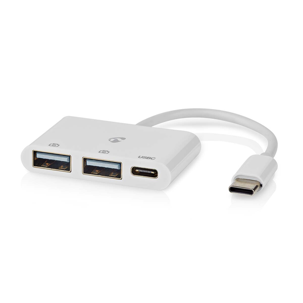 Nedis CCGB64785WT01 USB HUB (3 portos)