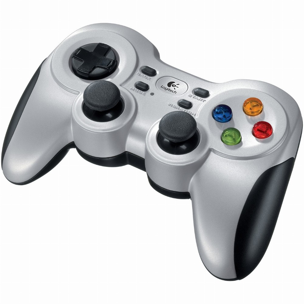 LOGITECH F710 Wireless GamePad - SILVER - EWR2 (940-000142)