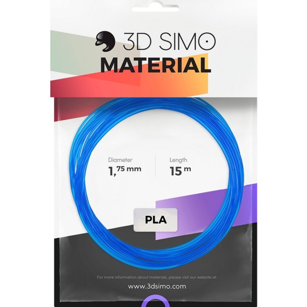 3DSIMO Filament PLA Transparent (MultiPro/KIT) 15m