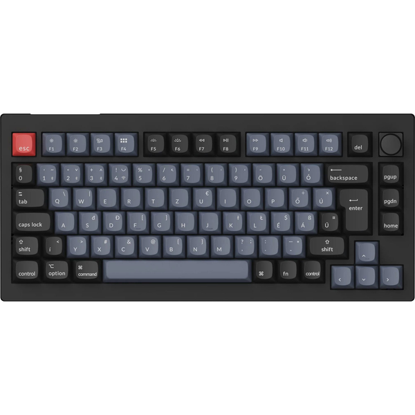 Keychron V1 Max RGB, Gateron Jupiter Banana - HU