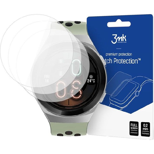 Hybridní Sklo 3MK pro Huawei Watch GT 2e 46mm
