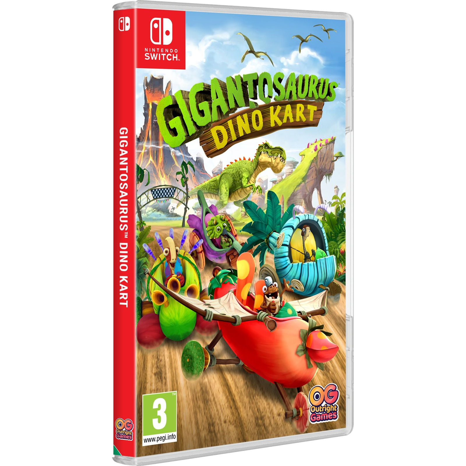 Gigantosaurus: Dino Kart - Nintendo Switch (PC - Dobozos játék)
