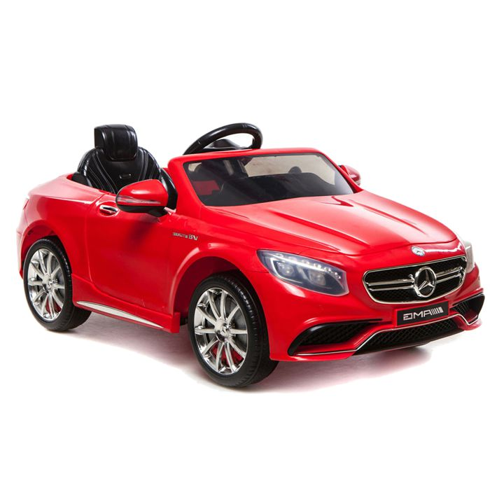 Mercedes-benz S63 AMG 1748 12 V Elektromos Kisautó - 2.4 GHz, Szülői Távirányítóval, Nyitható Ajtóval, EVA Kerekekkel, Piros (5902808152293)