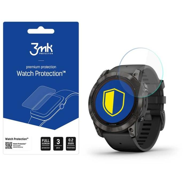3MK Watch Protection FlexibleGlass Garmin Fenix 7X 51mm üvegfólia - hibrid