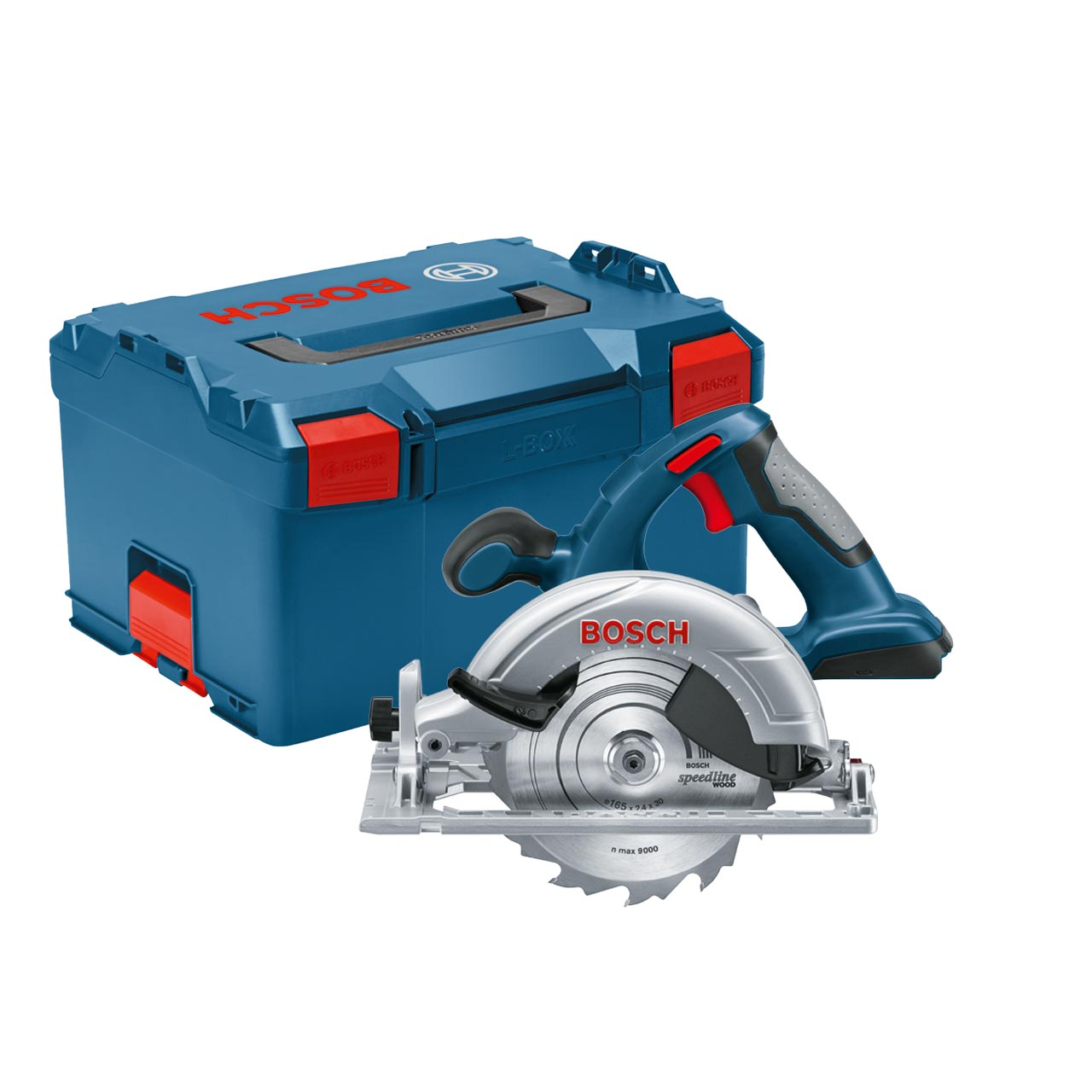 Bosch GKS 18 V-LI Professional 16,5 cm Fekete, Kék 3900 RPM (060166H006)