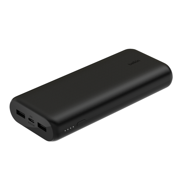 Baterie, Power Bank 20000 mAh Belkin BC 20K 20W PD, + kabel USB-C / USB-C