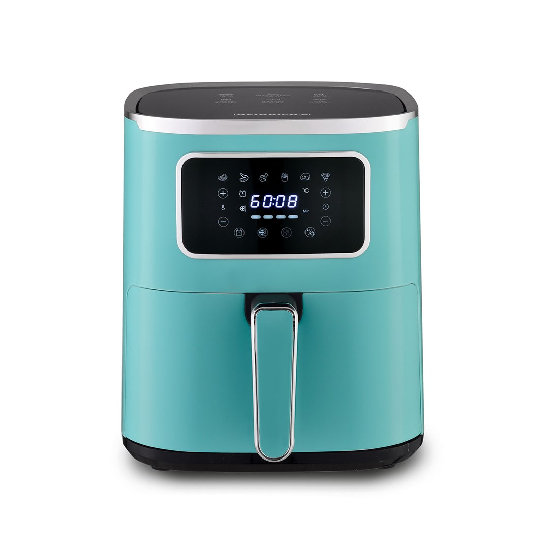 Heinrich‘s HFR 8216 AirFryer Forrólevegős sütő 5,0L 1450 Watt - Zöld (HFR 8216 ZIELONA)