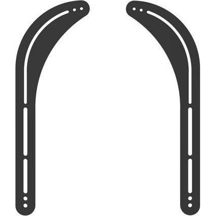 Vivolink VLMSB3270 supporto da parete per casse acustiche Staffa per TV Nero