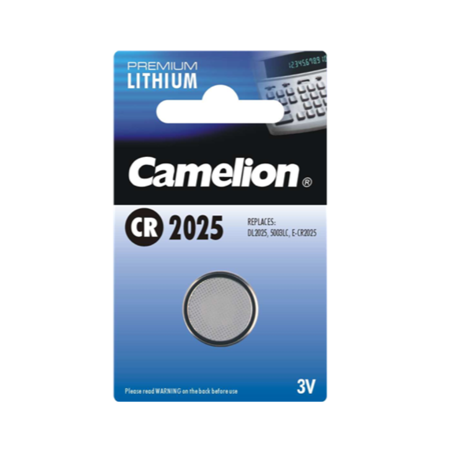 Camelion CR2025 Lítium Gombelem (1db/csomag) (13001025)