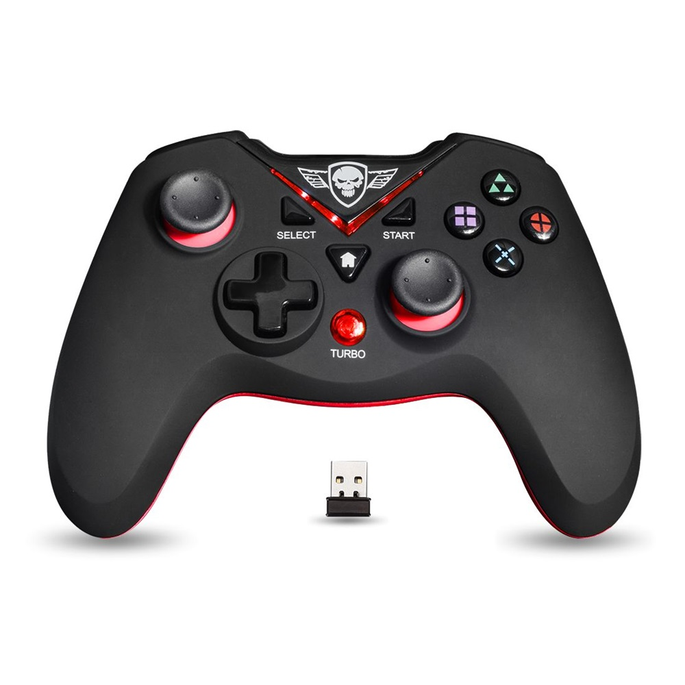 Spirit of Gamer XGP Wireless Gamepad Fekete/Piros (Bontott) (SOG-RFXGP/bontott)