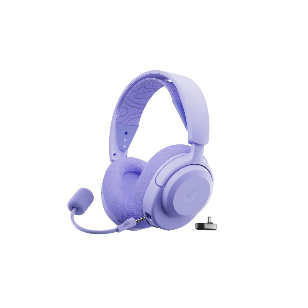 Steelseries Arctis Nova 3PW vezeték nélküli gaming headset levendula (61692) (61692)