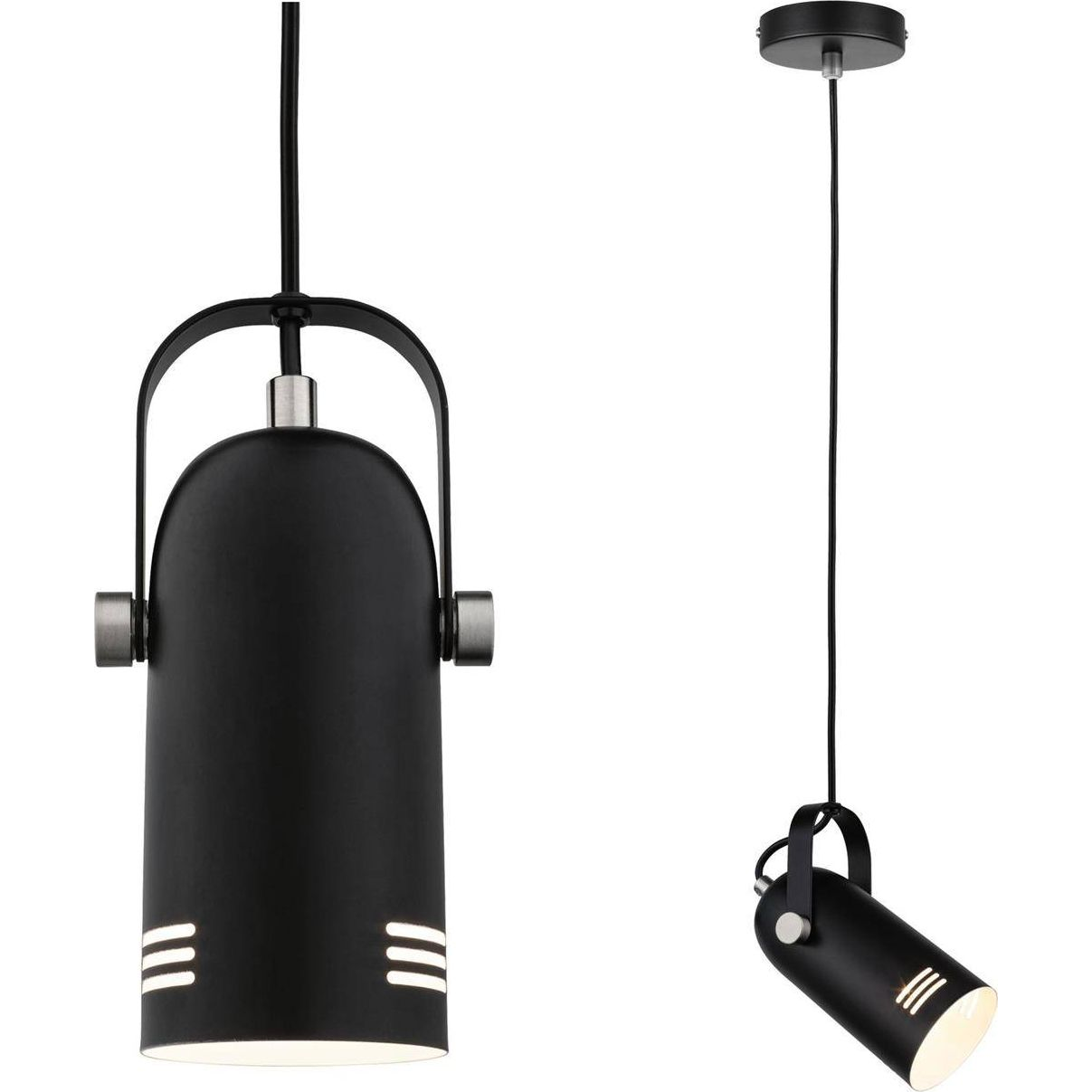 Paulmann 79766 Neordic Lavea függeszték, fekete, E27 foglalat, IP20 (PL79766)