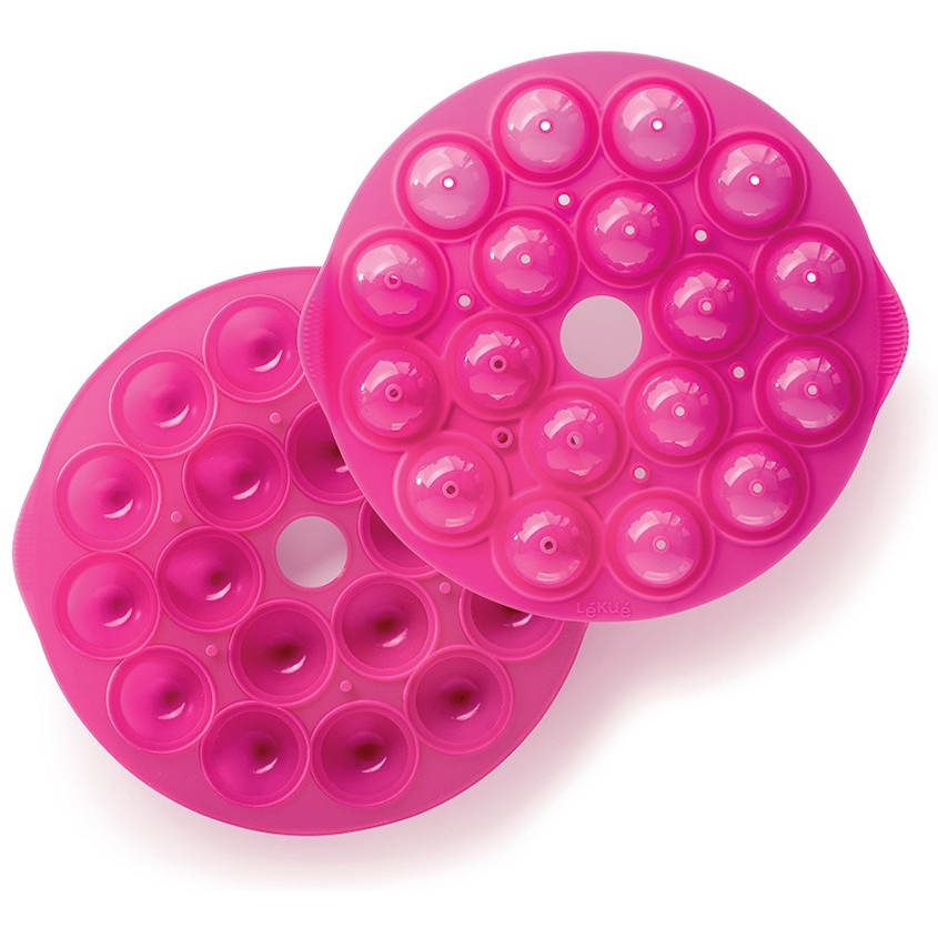 LÉKUÉ Cake Pops szilikon nyalókasüti készítő forma 18db LK881008