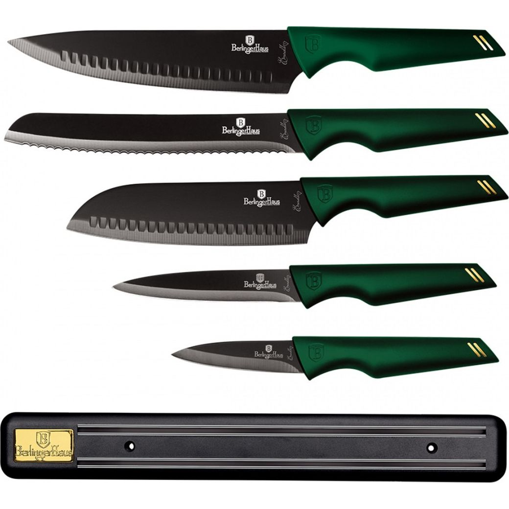 KÉSKÉSZLET 6 RÉSZES MÁGNESES AKASZTÓVAL (BH-2696)